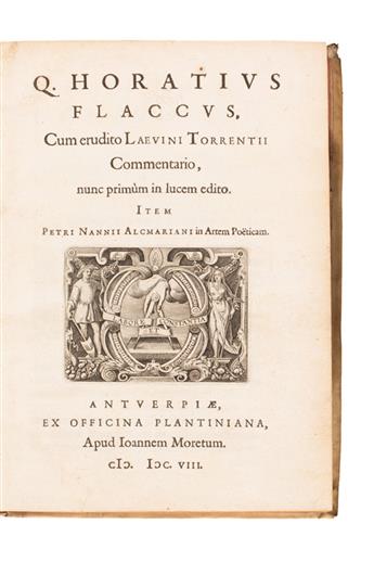 HORATIUS FLACCUS, QUINTUS.  Q. Horatius Flaccus. 1608